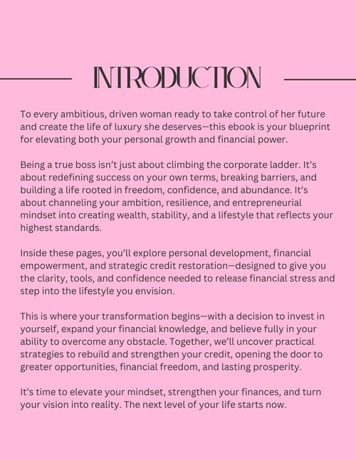 A Girls Guide to Achieving and Maintaining Excellent Credit